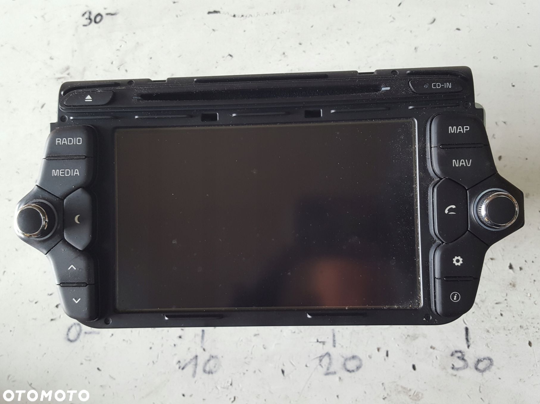 KIA CEED 2 II 12-16r RADIO NAWIGACJA 96560-A2000WK - 1
