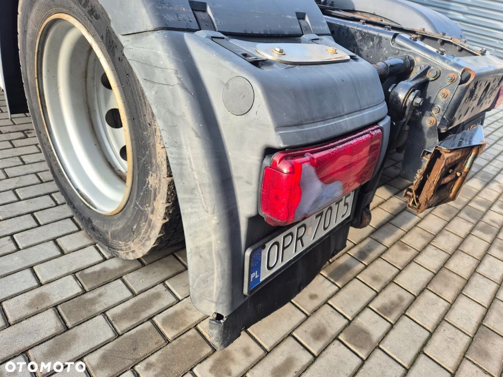 BŁOTNIK NADKOLE LAMPA MOCOWANIE RURA LEWY MAN TGX EURO 6 LOW DECK MEGA - 2