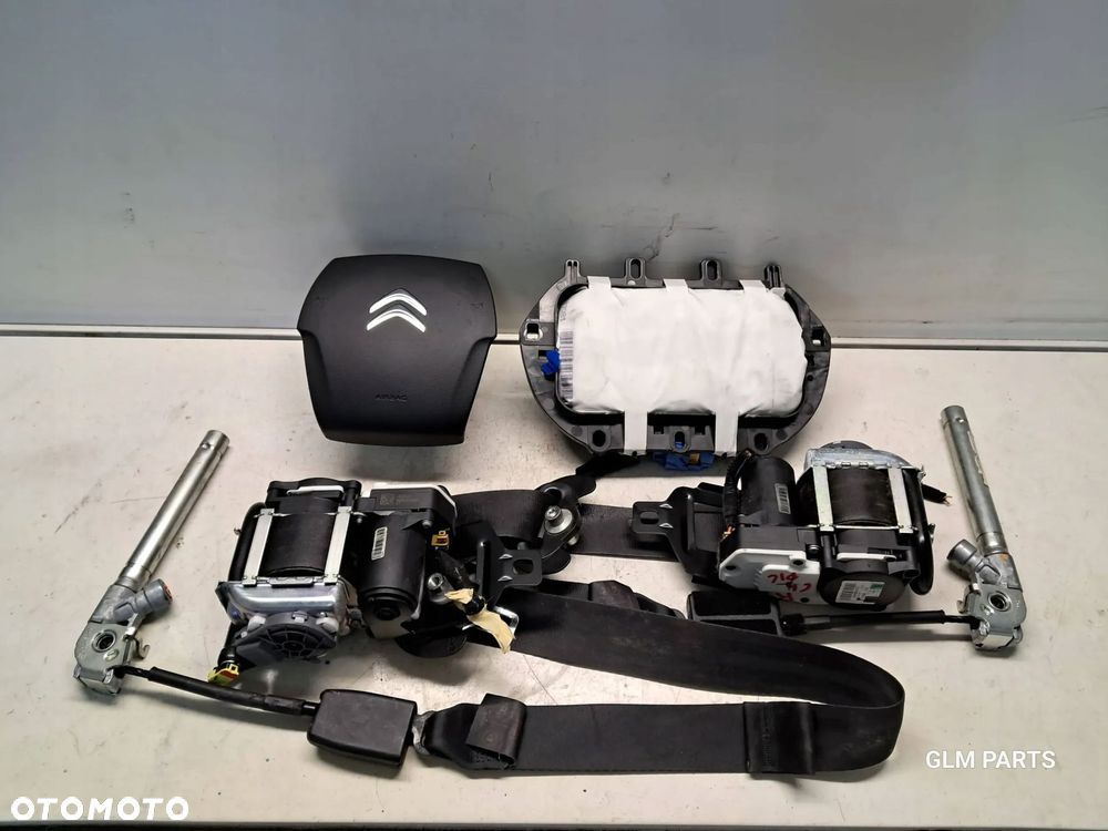 citroen c4 picasso ii poduszki powietrzne airbag pasy dociąg oryginał