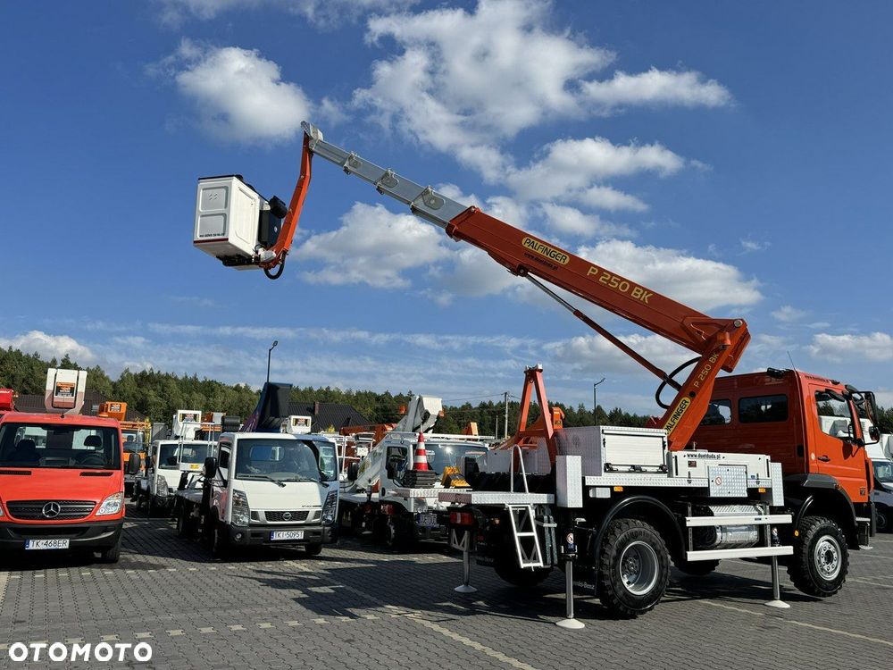 Mercedes-Benz Atego 818 E6 4x4 Zwyżka PALFINGER P250 BK Podnośnik Koszowy - 14