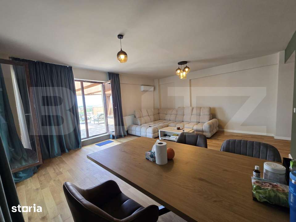 Penthouse decomandat, 3 camere, 163mp, Centru — fotografia 2