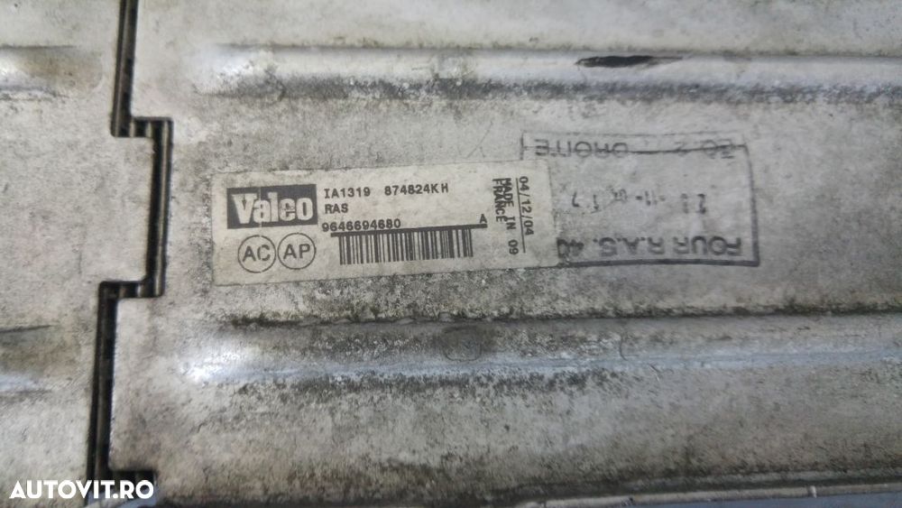 radiator intercooler 1.6 hdi citroen c4 peugeot 307 9646694680 - 3