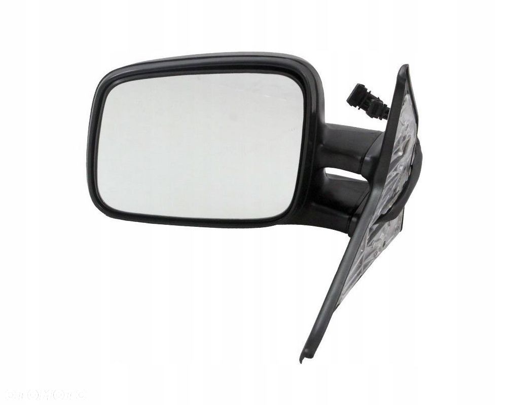 lusterko vw t4 caravelle multivan 90-03 lewe czarne elektryczne ogrzewane - 1