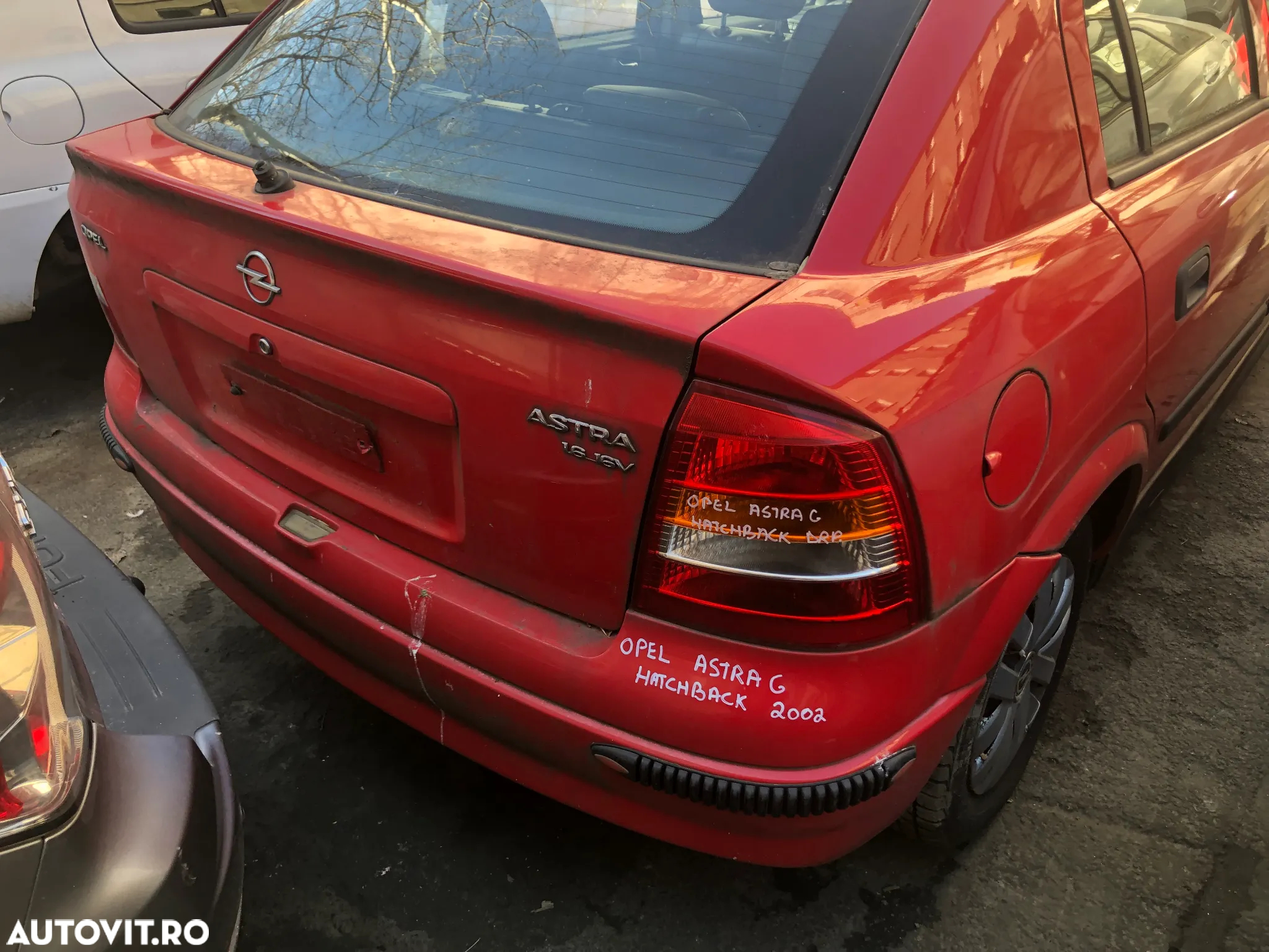Bara spate Opel Astra G hatchback rosu 2008 - 5