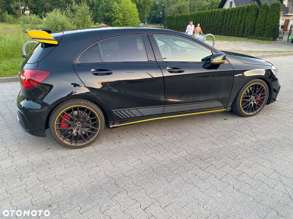 Mercedes-Benz Klasa A AMG 45 4Matic AMG Speedshift 7G-DCT Yellow Night Edition - 4