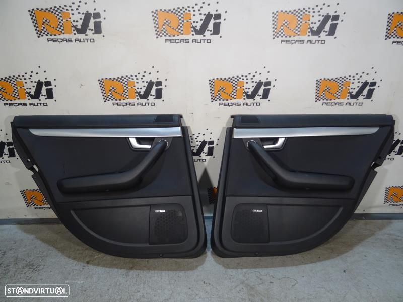 Quartela / Forra Da Porta Audi A4 (8Ec, B7)  Quartela Traseira Direita - 1
