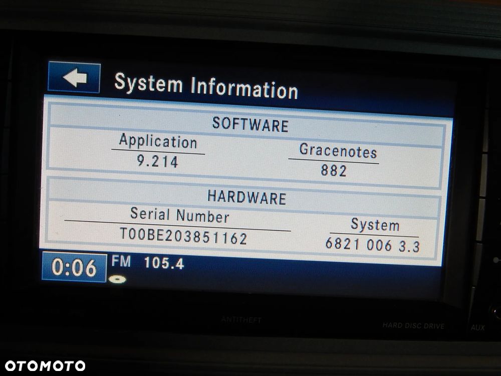 Radio monitor nawigacja Dodge Journey  Fiat Freemont 07-16 komplet Łuków części - 8
