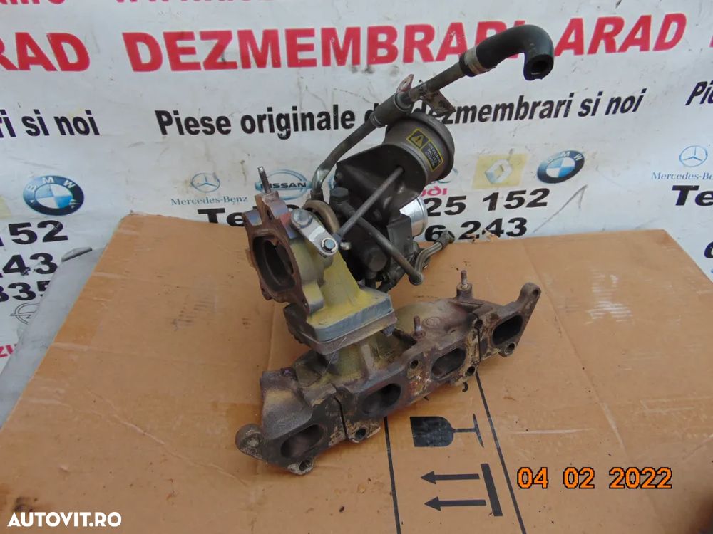 turbina Fiat 1.4 Bravo 500 abarth 500l 500c alfa romeo giulietta mito grande punto 500x doblo tipo - 1