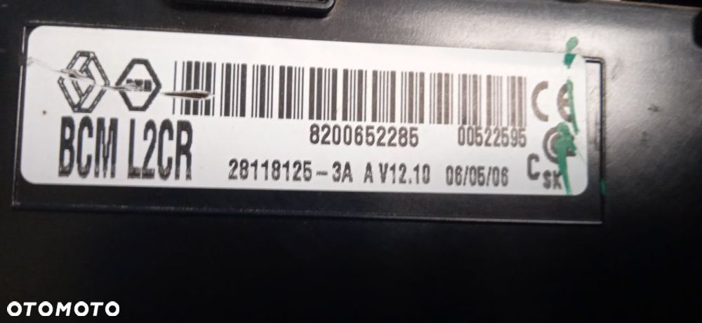 Moduł BCM Renault Modus 8200607915T - 3