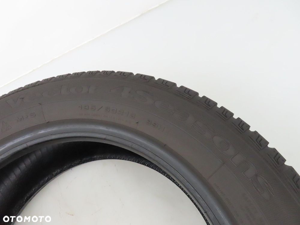 2x 195/60R16 OPONY CAŁOROCZNE UŻYWANE Goodyear Vector 4Seasons 89H - 2