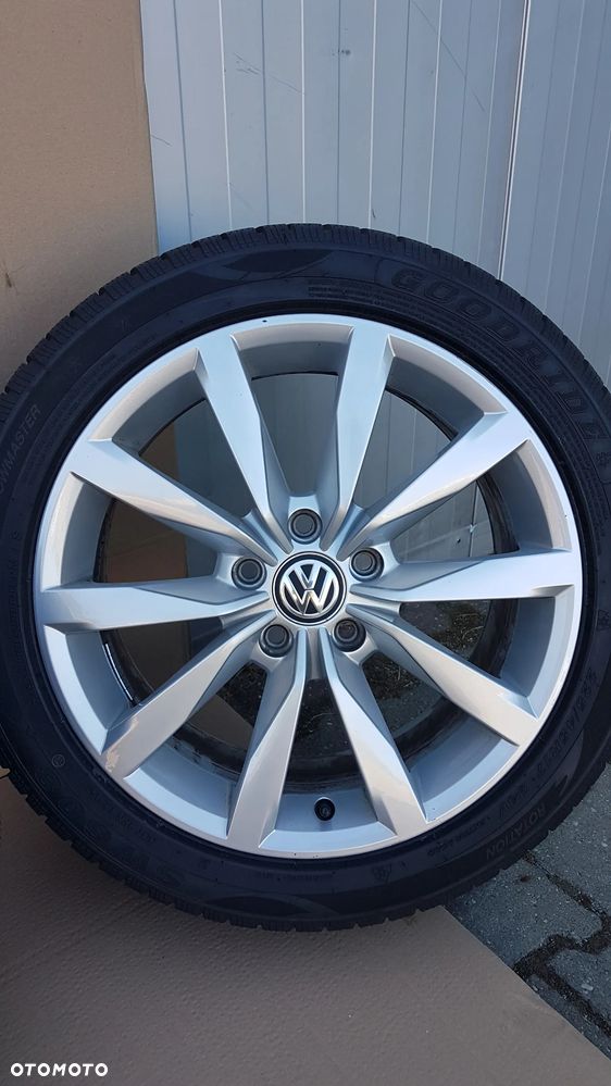 KOŁA FELGI Z OPONAMI ZIMA VW GOLF VII 5G0 7Jx17 ET49 DEMONTAŻ 2025 - 5