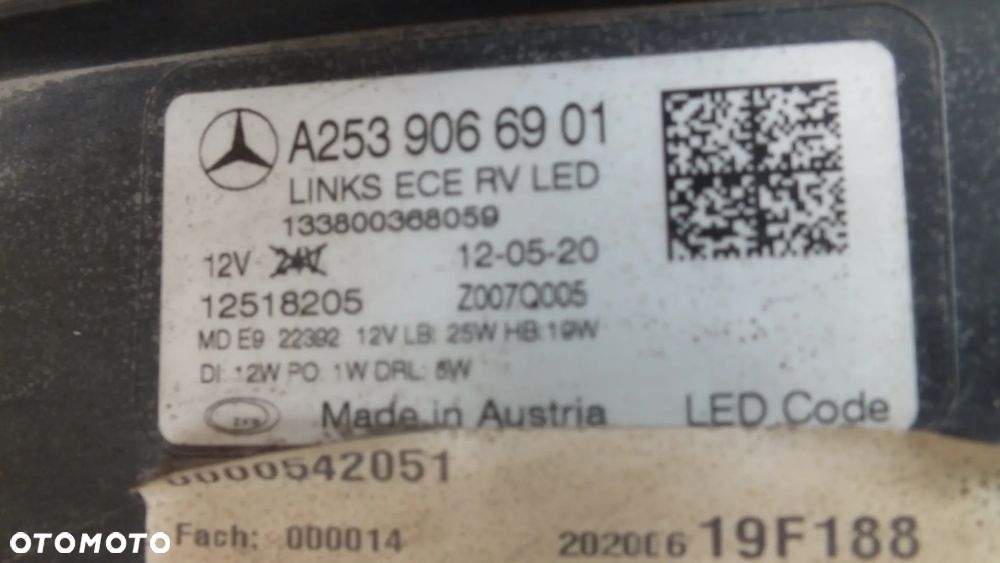 Lampa przednia lewa Mercedes W253 GLC Lift - 10