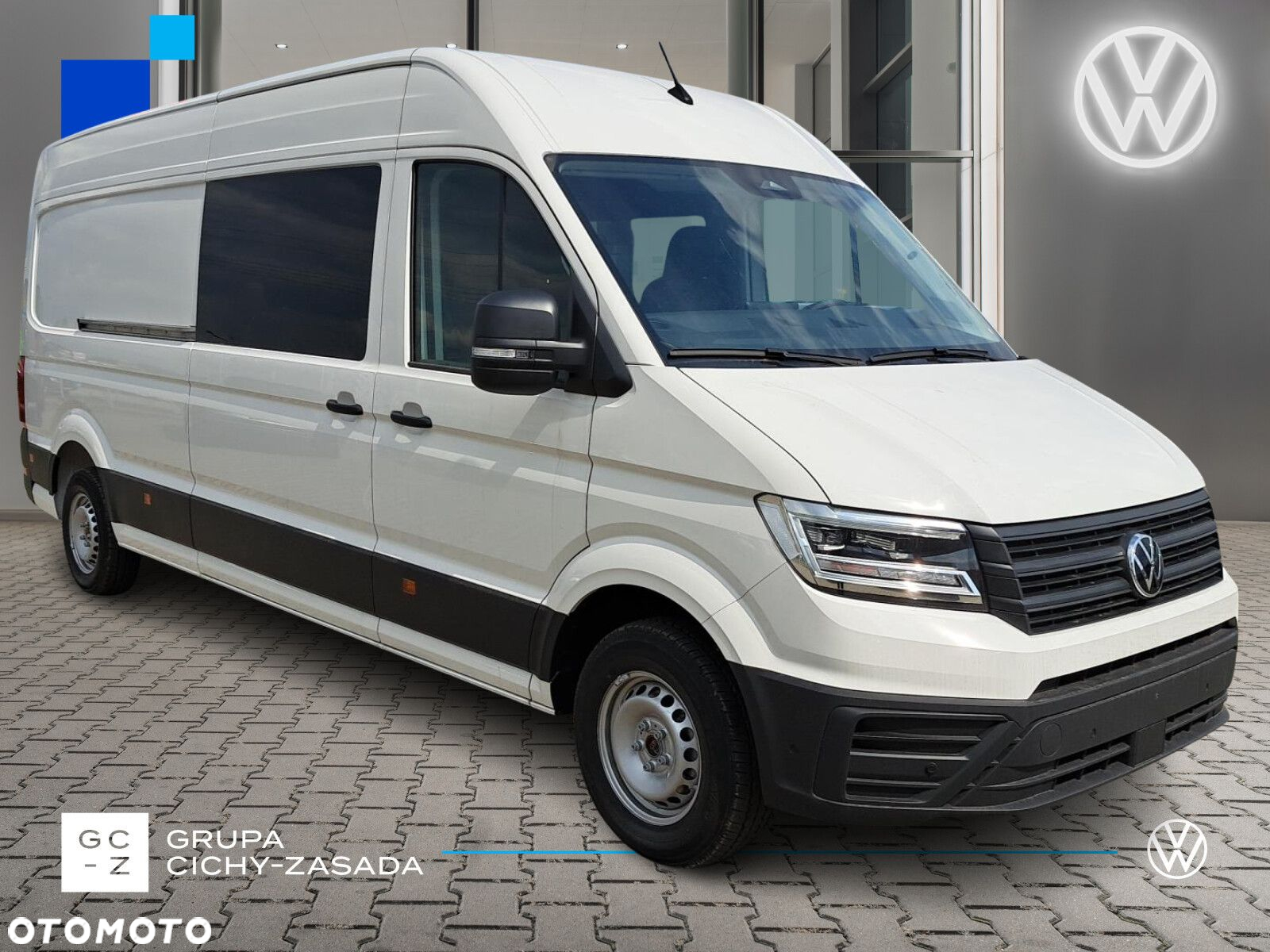Volkswagen Crafter 35 Furgon z wysokim dachem silnik: 2,0 l EU6 SCR 177 KM, przedni 8-bieg.automatyczna, r.o : 4490 mm - 7