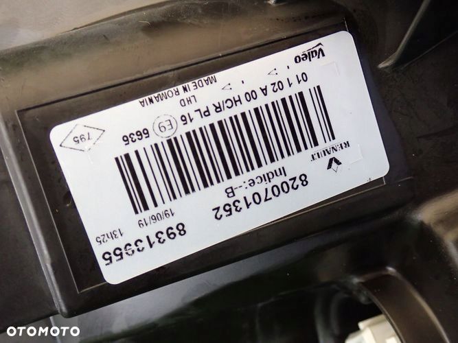 TRAFIC VIVARO II LIFT 06-14 reflektor lewy lampa lewa 8200701352 - 3