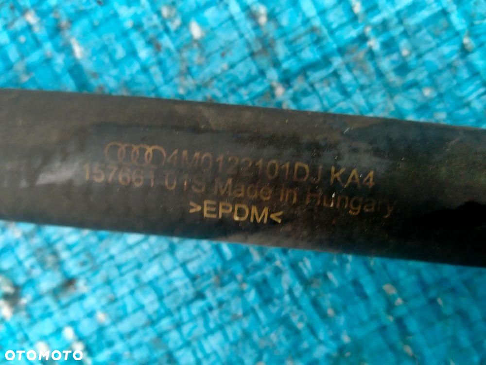 Audi Q7 4M 3.0 TDI / Rura Wąż Przewód Wody Chłodnicy 4M0122101D / ORYGINAŁ - 2