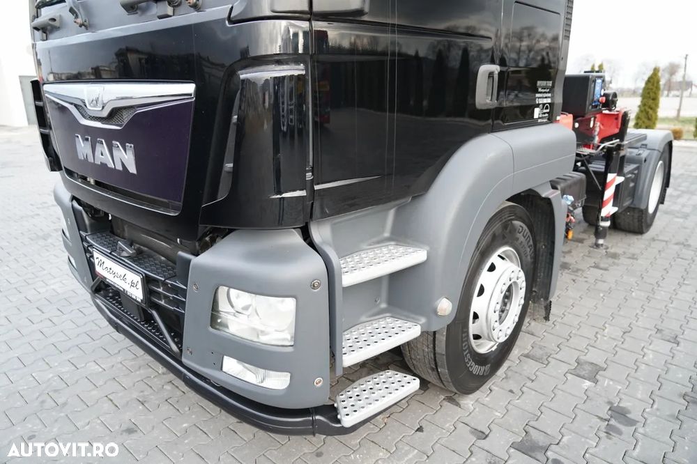 MAN TGS 18.480 / 4x2 / HDS HMF 1820 K6 / 17.2 m REACH / MANUAL / RADIOCOMANDĂ / IMPORTAT - 13