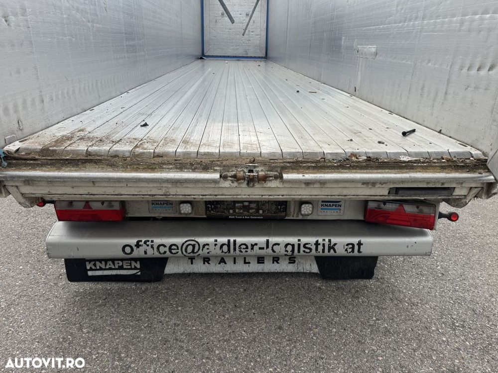 Knapen Trailers Walking Floor, podea 10mm,axa liftanta,factura externa - 16