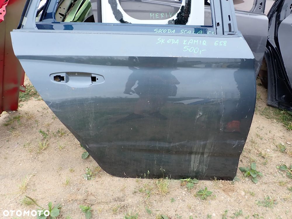 SKODA KAMIQ 658 DRZWI PRAWY TYŁ - 2