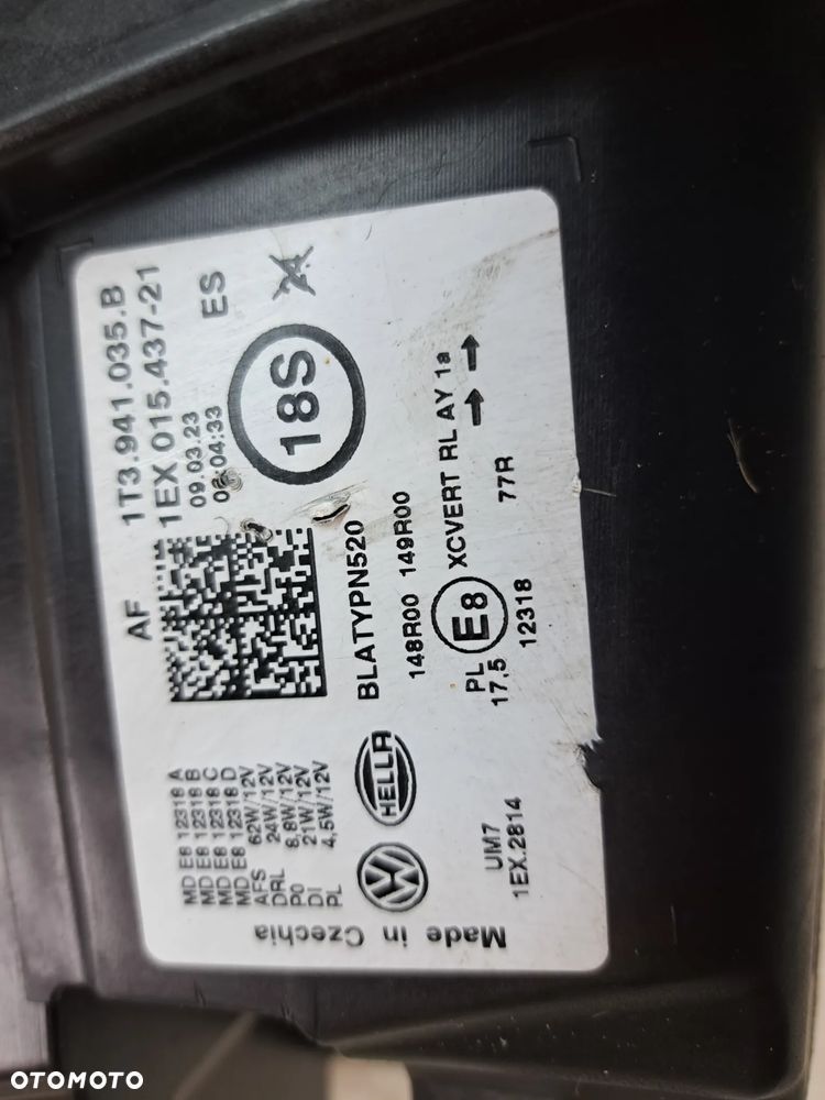 PRZEDNIA LEWA LAMPA LEWA PRZÓD VOLKSWAGEN ID BUZZ - 4