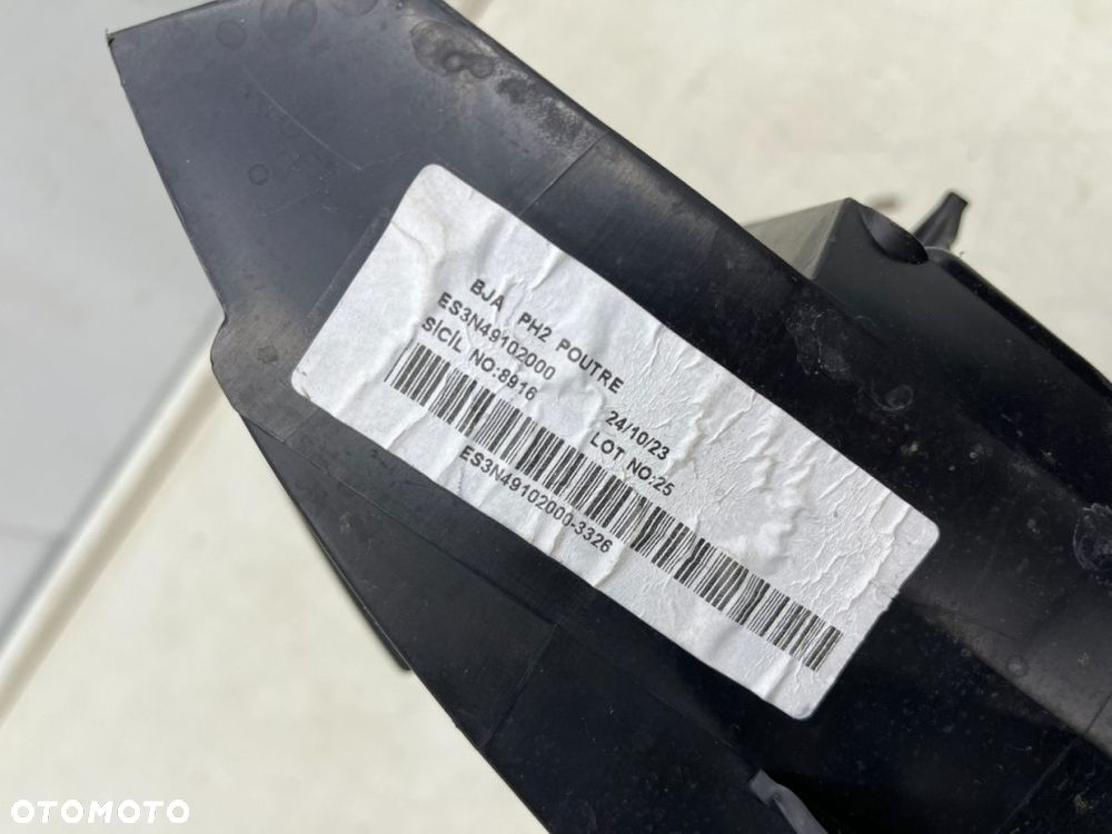 Belka zderzaka Renault Clio 5 V LIFT 23r.- tylne wzmocnienie zderzaka plastikowe absorber tył - 14