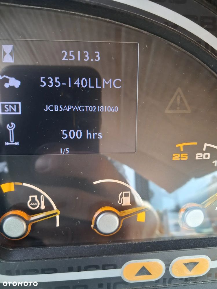 JCB 540 - 170 SWAY #2531 MTG# 110KM # - 11