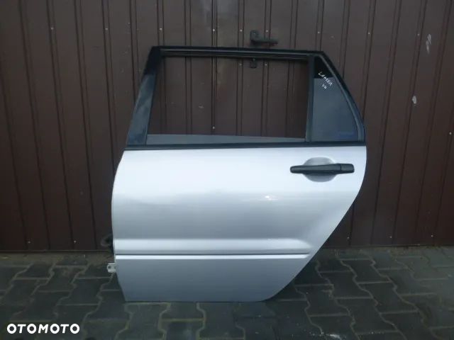 DRZWI LEWY TYŁ LEWE TYLNE KOMPLETNE MITSUBISHI LANCER 03-08 - 2