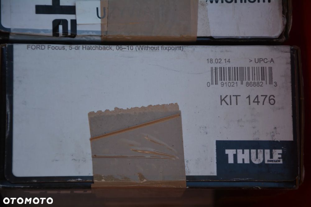Ford Focus 2006-10  - bagażnik dachowy Thule klucz - 2