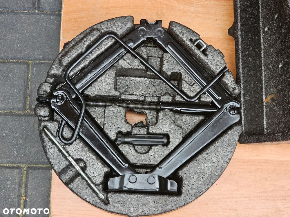 KOŁO DOJAZDOWE ZAPASOWE ZESTAW KLUCZ LEWAREK STYROPIAN OPEL ASTRA J KOMBI 17 CALI 5x115 225/50/17 - 6