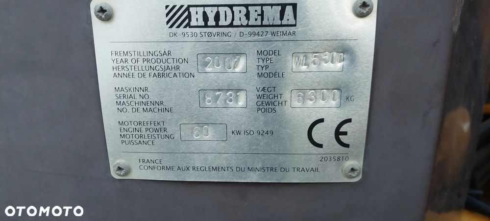 Hydrema WL550C - 6