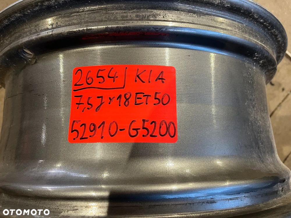 52910-G5200 7,5 x 18 ET50 Kia 5x114,3 Niro felga 1szt - 3