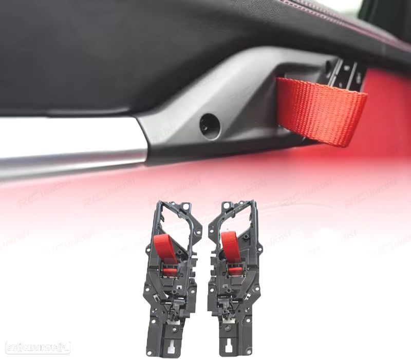 PUXADOR DE PORTA INTERIOR PORSCHE 911 CARRERA 992 19-24 LOOK GT3 RS - 1