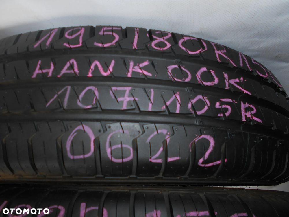OPONY 195/80R15C HANKOOK VANTRA LT DOT 0622 11MM - 2