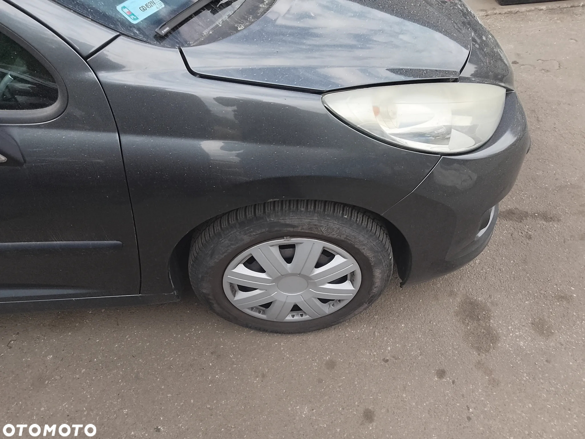 Peugeot 207 Lift Części Zderzak Przód Przedni Tył Tylny Lampa Maska Prawa Lewa Drzwi Lewe Prawe Kod lakieru KTPD - 11
