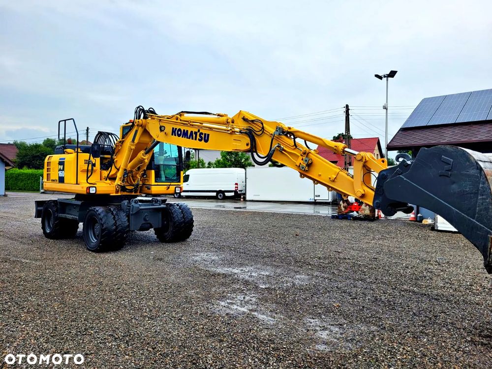 Komatsu PW 160 - 8 Wysięgnik dwuczęściowy, 3 ramiona - 5