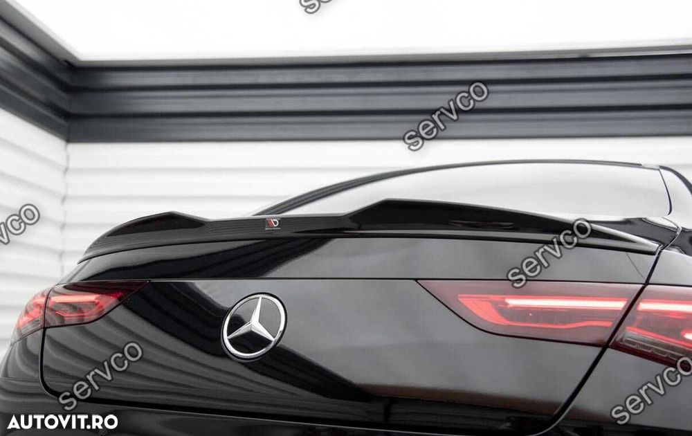 Eleron spoiler cap Mercedes CLA C118 Coupe 2019- v3 - Maxton Design - 5