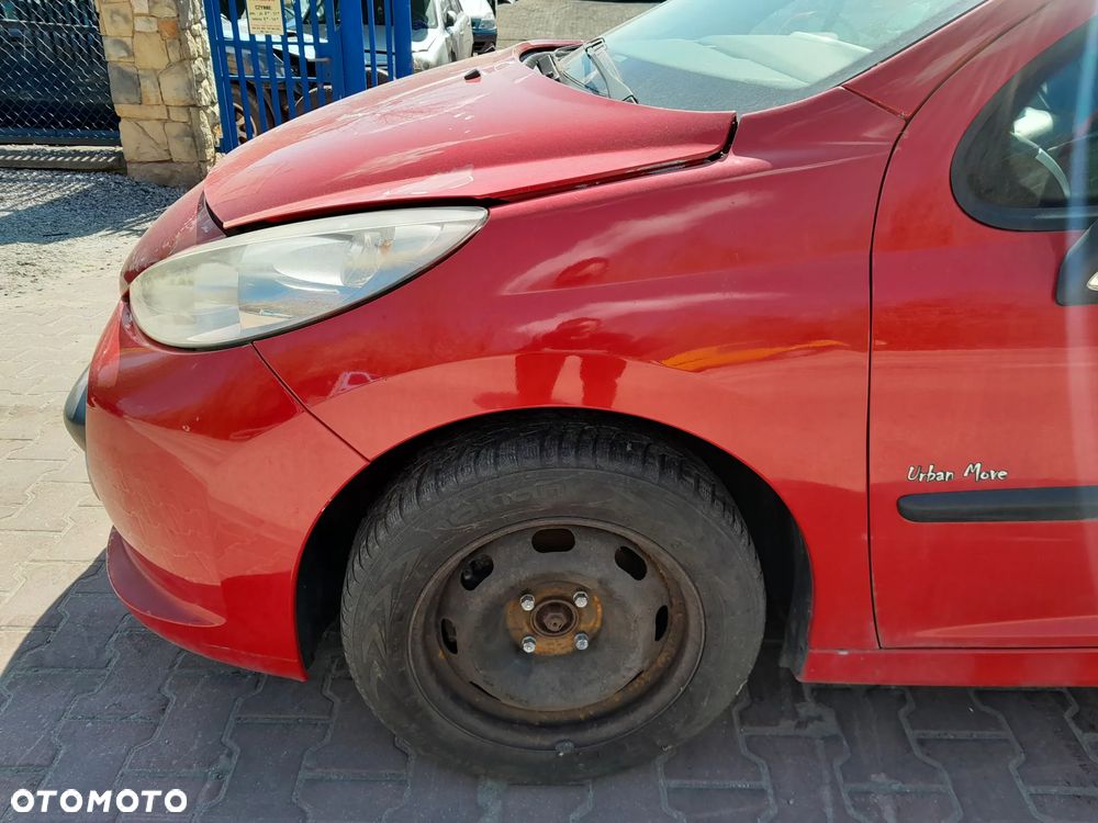 Błotnik przedni lewy PEUGEOT 207 06-09r. KKNB - 1