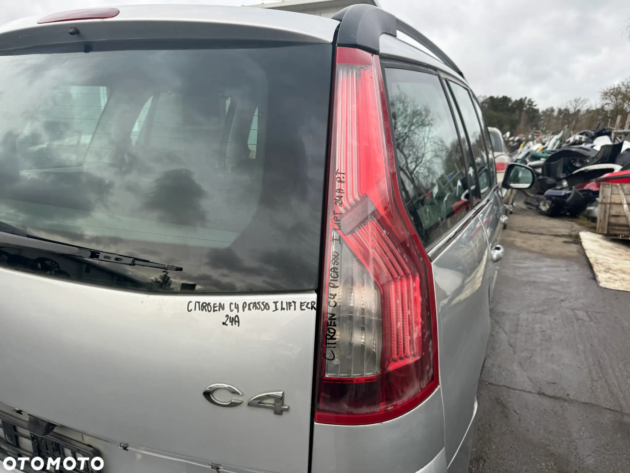 CITROEN C4 PICASSO I LIFT LAMPA PRAWA TYLNA PRAWY TYŁ - 8