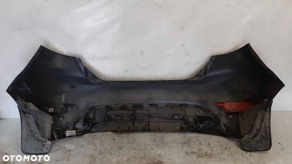 * ZDERZAK TYŁ TYLNY DO FORD FIESTA MK7 7 VII NIEBIESKI GRANATOWY PDC CZUJNIKI