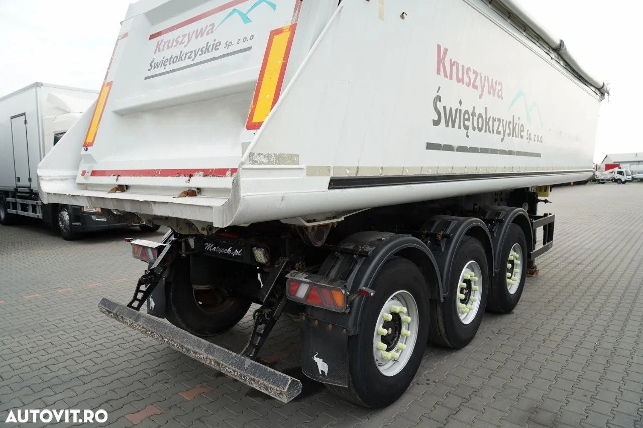 Schmitz Cargobull / BASCULATOR / ALUMINIU / AXE RIDICATIVE / AXE SAF / CONTRACT DE SERVICE POST-SERVICE - 12