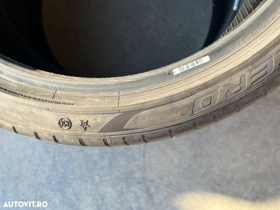 vând 4 anvelope 225/40/20 Pirelli de vară runflat ca noi - 8