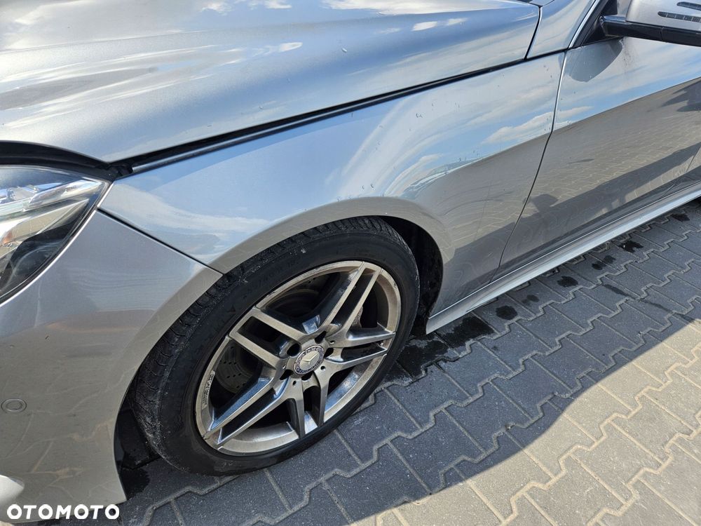 mercedes e klasa e350 w212lift amg maska przód kompletny zderzak reflektory - 5