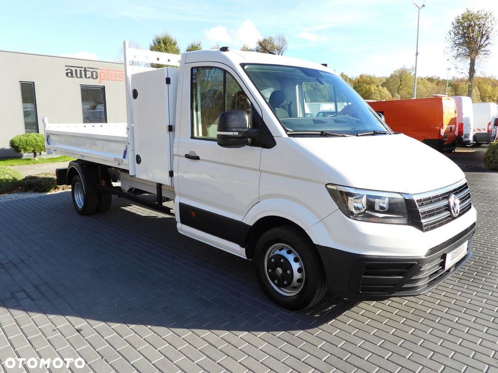 Volkswagen CRAFTER WYWROTKA TEMPOMAT NAWIGACJA BLIŹNIACZE KOŁA KLIMATYZACJA  180KM - 5