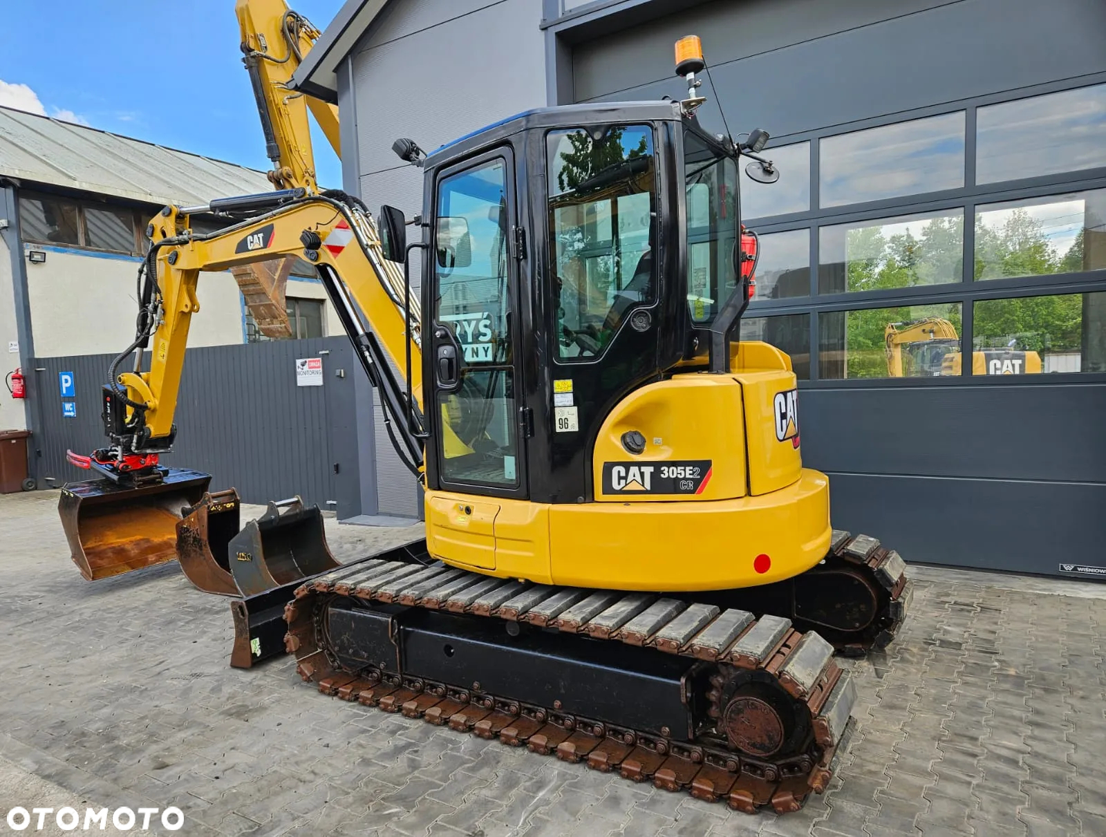 Caterpillar MINIKOPARKA CAT CATERPILLAR 305 E2 305.5 305.5E E2 2017R. KLIMATYZACJA ROTOTILT - 14