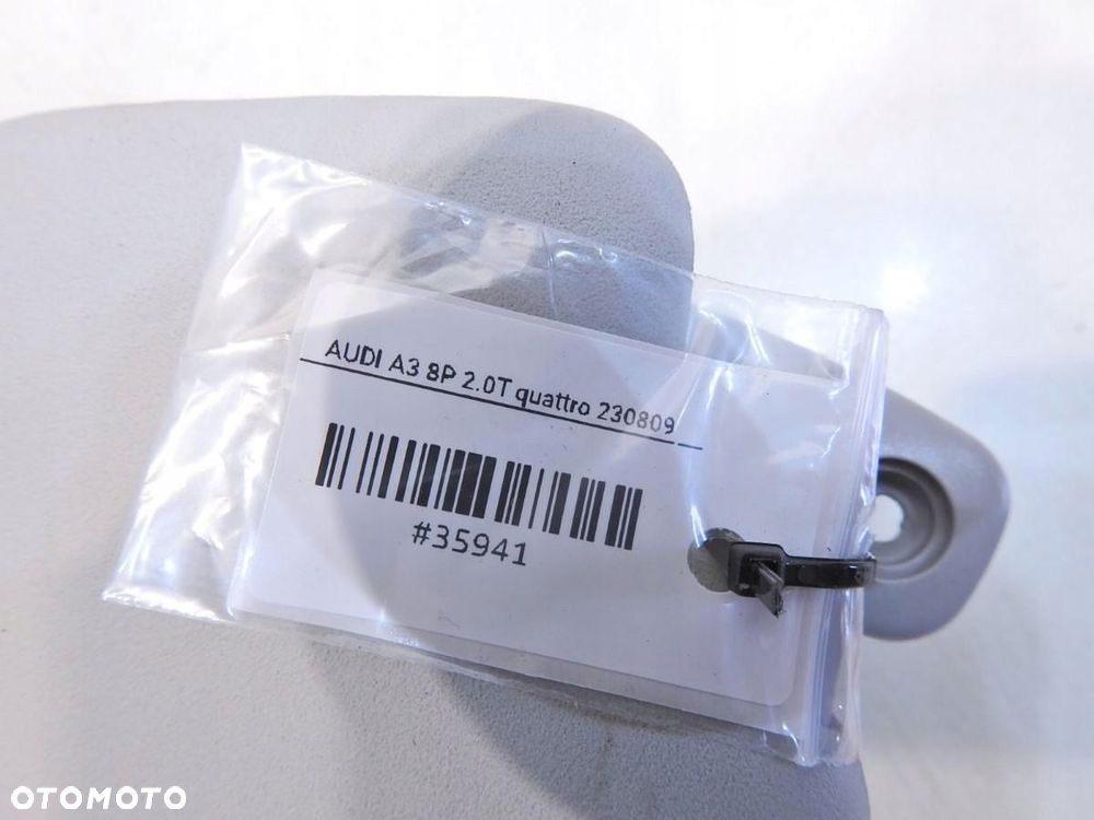 SŁONECZNIK OSŁONA PRAWA AUDI A3 8P 8E0857562 - 6