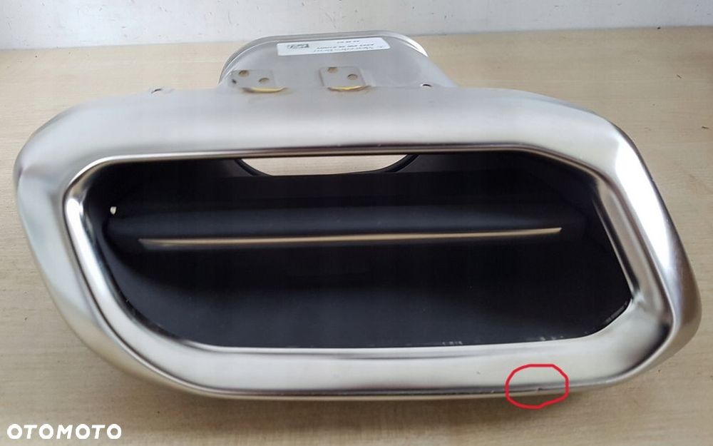 mercedes s klasa końcówka wydechu a2234904801 - 5