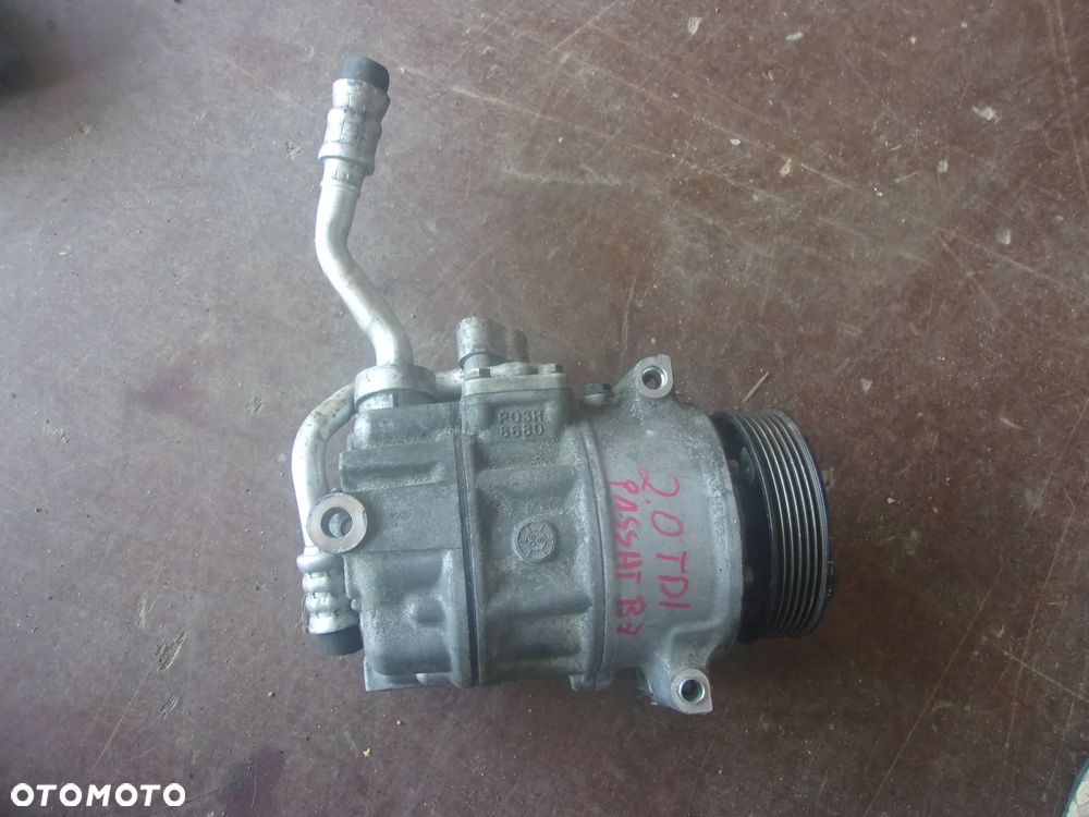 VOLKSWAGEN PASSAT B6 GOLF 6 AUDI 2,0TDI KOMPRESOR KLIMATYZACJI 1K0820803S - 1