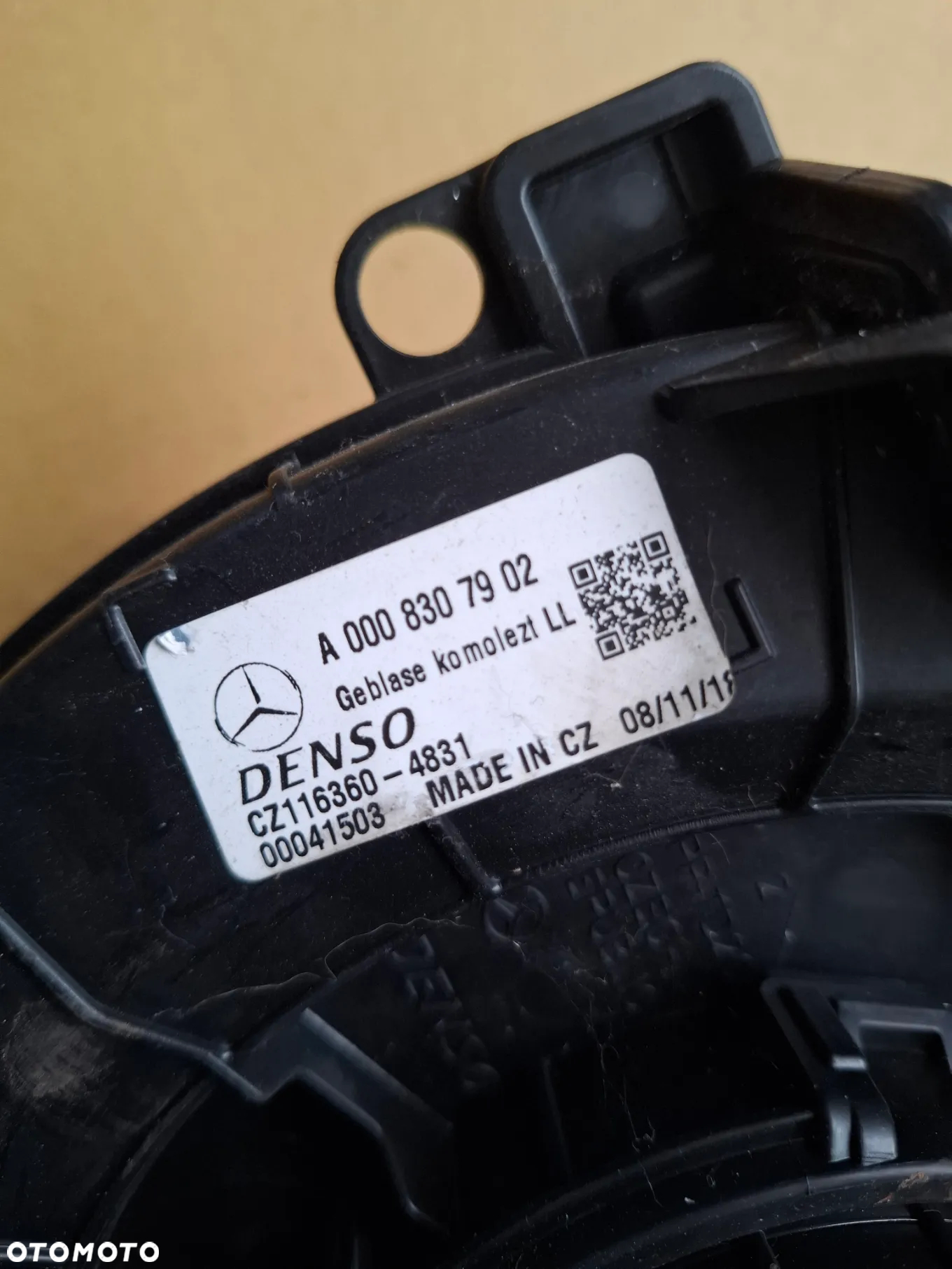 WENTYLATOR DMUCHAWY A0008307902 - 3
