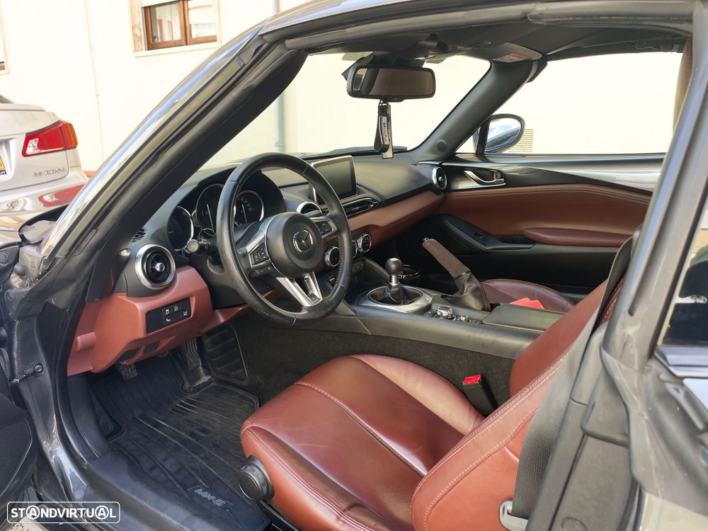 Mazda MX-5 MZR 1.5 RF Sky.Excell. Navi Brown Leather - 9