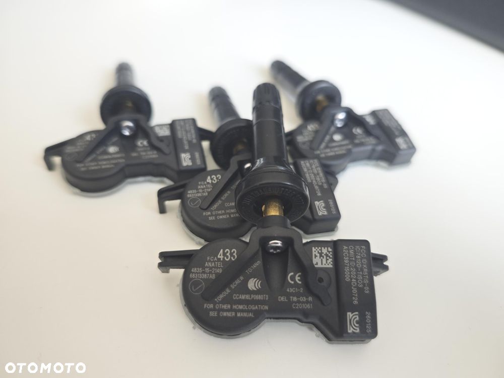 4x Czujnik ciśnienia kół TPMS USA Chrysler Pacifica Dodge Durango - 9
