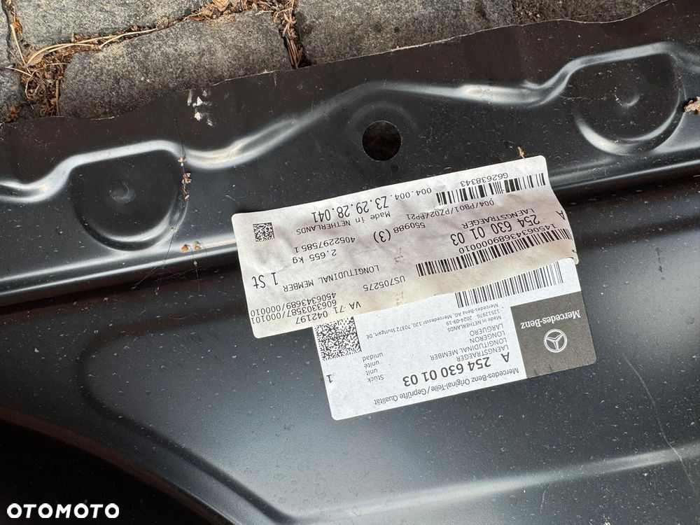 Mercedes Glc 254 suw poszycie progu nowe oryginalne 1900zl - 2